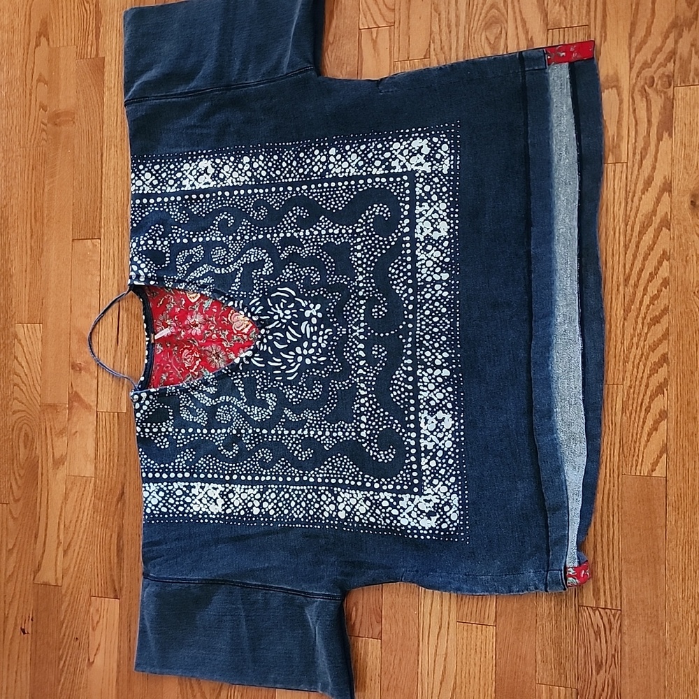 Free People Paisley Poncho - Picture 4 of 8